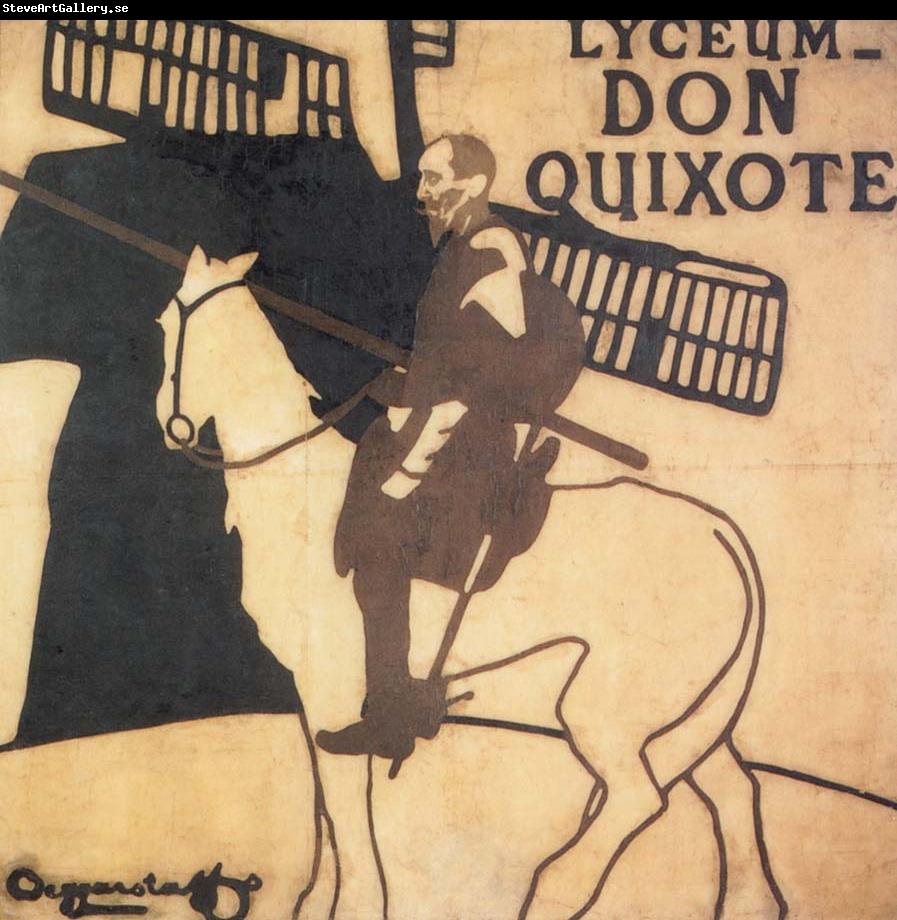 James Pryde and William Nicholson Don Quixote